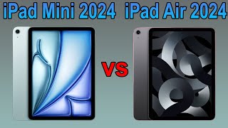 iPad Mini 2024 vs iPad Air 2024 Comparison Which Is Best [upl. by Jennine]