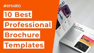 10 Best Professional Brochure Templates 2020 [upl. by Harpole602]