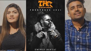 Reaction On EMIWAY BANTAI THC CYPHER Freeverse 2021 DOPEADELICZ MINTA PROD BY FLAMBOY [upl. by Henrik182]