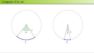 C04E01  Longueur dun arc de cercle [upl. by Helena]