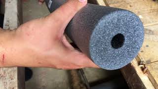 How To Insulate A Suspended Floor And Wrap Central Heating Pipes [upl. by Topper]