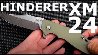 Do I still like Hinderer knives  XM24 Bowie Flipper [upl. by Suirred]