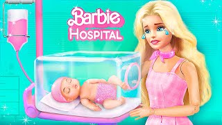 Barbie in the Hospital LOL Surprise DIYs [upl. by Lizzie]