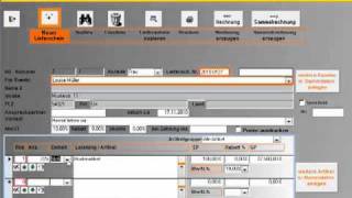 Lieferscheine Sammelrechnungen erstellen mit Rechnungsprofi Tutorial [upl. by Ricky506]