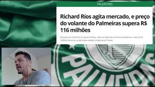 RICHARD RÍOS FAZ EXCELENTE ATUAÇÃO NA COPA AMÉRICA E AGITA MERCADO DA BOLA [upl. by Yenettirb]