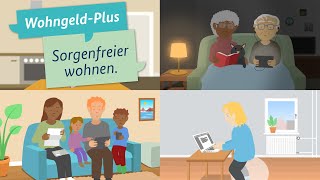 Erklärfilm zum WohngeldPlus in Leichter Sprache [upl. by Evelc]