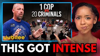 CRAZY One Police Officer Debates 20 AntiCop Criminals [upl. by Ahcsas]