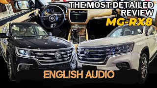 2024 MG Rx8 Review English Audio  Full Option  Most Detailed Review [upl. by Ellerd459]