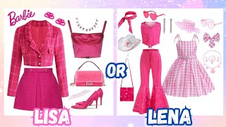 Lisa or Iena 💜❤️ lisa lena lisaorlena lisaandlena viral trending [upl. by Lupiv]