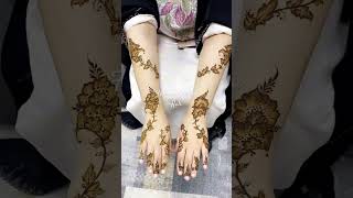 Viral briskly henna dejain mehndi hennamehndiart [upl. by Sofia]