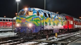 Die Legende ist zurück Br 218 in Schwandorf [upl. by Leanard]