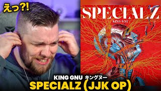 KING GNU  SPECIALZ Jujutsu Kaisen S2 OP FULL SONG  REACTION [upl. by Seuqcaj]