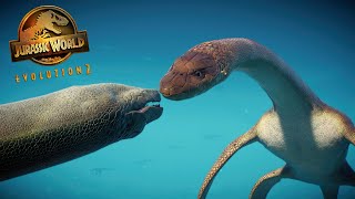 Plesiosaurs of the Jurassic  Jurassic World Evolution 2 4K [upl. by Akenor]