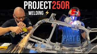 1987 Honda TRX250R Frame Repair amp Welding  Part 6 [upl. by Netnert148]