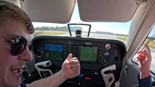 Logan Flies the Twin  Long version  Lets talk  5K video [upl. by Weinreb194]