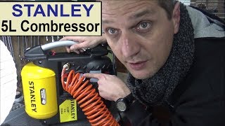 STANLEY small Air Combressor 5L  Best Review [upl. by Kam]