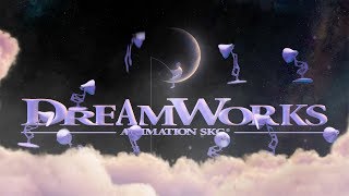 Ten Luxo Lamps Spoof DreamWorks Logo [upl. by Lordan688]