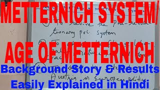 Metternich SystemAge of MetternichMetternich yug kya haiWhat is Metternich SystemMetternich [upl. by Jeu11]