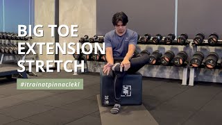 Big Toe Extension Stretch [upl. by Seugirdor]