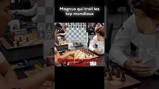 Magnus ne respecte plus du tout ses adversaires chess échecs [upl. by Walcoff702]