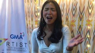 LIVE  Aicelle Santos sings Ikaw Pa Rin [upl. by Hax776]