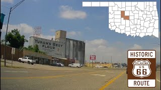 Historic Route 66 Stage 8 Canadian amp Blaine Counties OK 2021 [upl. by Ayor]