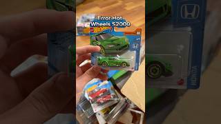 Error Honda S2000 Hot Wheels error hotwheels hondas2000 s2k s2000 [upl. by Cindi]