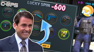 LUCKY SPINEXE 40  Critical Ops [upl. by Pacian541]