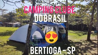 acampando no CCB Bertioga Camping Clube do Brasil  Bertioga SP [upl. by Jolie]