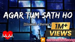 agar tum sath ho lofi song 🎵🖤 trending lofisong viralvideo 10M Asheeshlofisong [upl. by Ellehcan386]