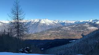 Ski weg Palabione Magnolta in apricaitaly 👍❄️ 🇮🇹 [upl. by Gally]