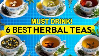 MUST DRINK 6 BEST Herbal Teas Home Remedies for Kidney Repair [upl. by Sakram]