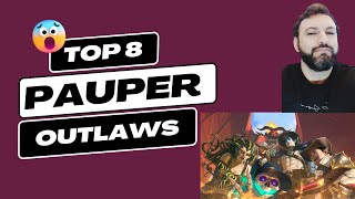 💥​💯​💫​TOP8 Pauper Outlaws ecco le migliori carte del set quale entrerà nei vostri mazzi💥​💯​💫​ [upl. by Eamon]