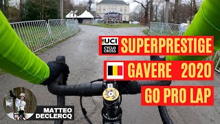 2020 CYCLOCROSS SUPERPRESTIGE GAVERE GO PRO LAP Course Preview [upl. by Yekciv]