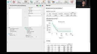 2 KaplanMeier Survival Analysis  Input Options [upl. by Yatnahc]