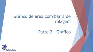 Gráfico Excel com barra de rolagem e título dinâmico  Parte 2 [upl. by Blayne]