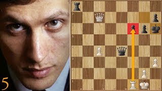 Did Fischer Blunder a Pawn or Taimanov the Game  1971  Game 5 [upl. by Sisson]