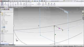 DSID129 Solidworks Lecture Lofts with Guide Curves [upl. by Nav502]