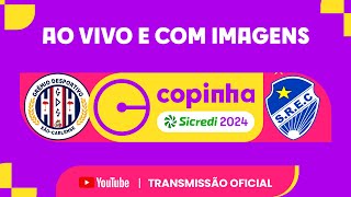 JOGO COMPLETO GRÊMIO SÃOCARLENSE X SÃO RAIMUNDO RR  PRIMEIRA FASE COPINHA SICREDI 2024 [upl. by Alanson]