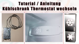 🛠Anleitung  Wie wechselt man ein Kühlschrank Thermostat AEG Electrolux DIY  replace Refrigerator [upl. by Nitsej254]