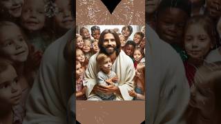 Happy Childrens day Jesus with Childrenchristiansongs childrensday song shorts children 1k [upl. by Monk]