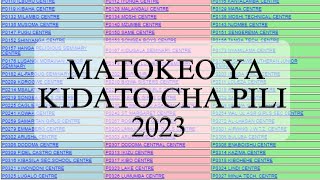 MATOKEO YA KIDATO CHA PILI 2023 matokeo ya form two 202324 NECTA results 2023 [upl. by Yenaj240]