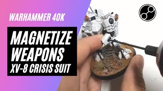 Magnetize XV8 Crisis Suit  Tau Warhammer [upl. by Kistner]