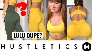 HUSTLETICS LEGGING REVIEW  LULULEMON ALLIGN DUPE [upl. by Gusti359]