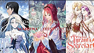 COMPLETED ROMANCE  HISTORICAL  MANHWA✨️ [upl. by Laeira]