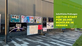 Abitur startet in Hessen  20000 Schülerinnen und Schüler legen schriftliche Prüfungen ab [upl. by Hoj125]