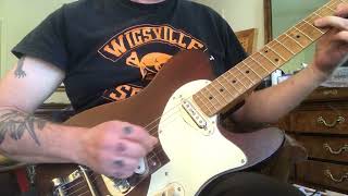 Custom Telecaster with 4 way switch amp half phase toggle [upl. by Groeg]