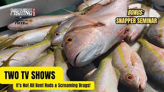 Behind The Scenes Two Fishing Shows Plus BONUS SnapperSeminar Patch Reef Fishing 2024 [upl. by Lashoh]