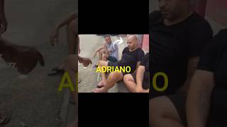 He was one of the greatest legends but he ended up like this on Brazilian streets 💔😥 Adriano 2024💔 [upl. by Tiffi212]