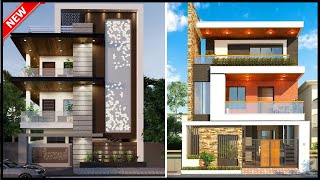 50 Three Floor Elevation Design  G2 Front Elevation Design  Gopal Architecture [upl. by Seuguh980]